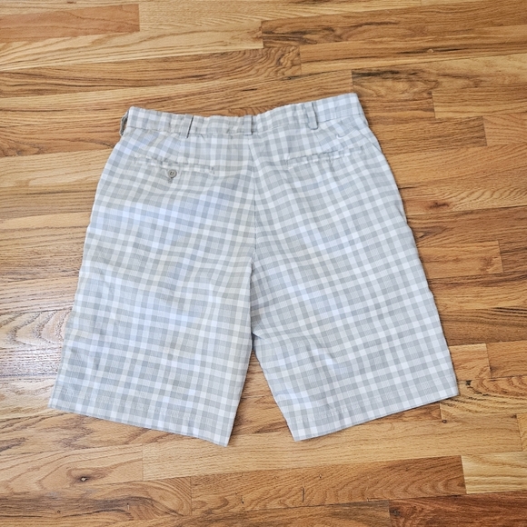 Nike Golf Shorts Dri-Fit Performance Plaid Flat Athletic Men’s Size 34 - Picture 6 of 7